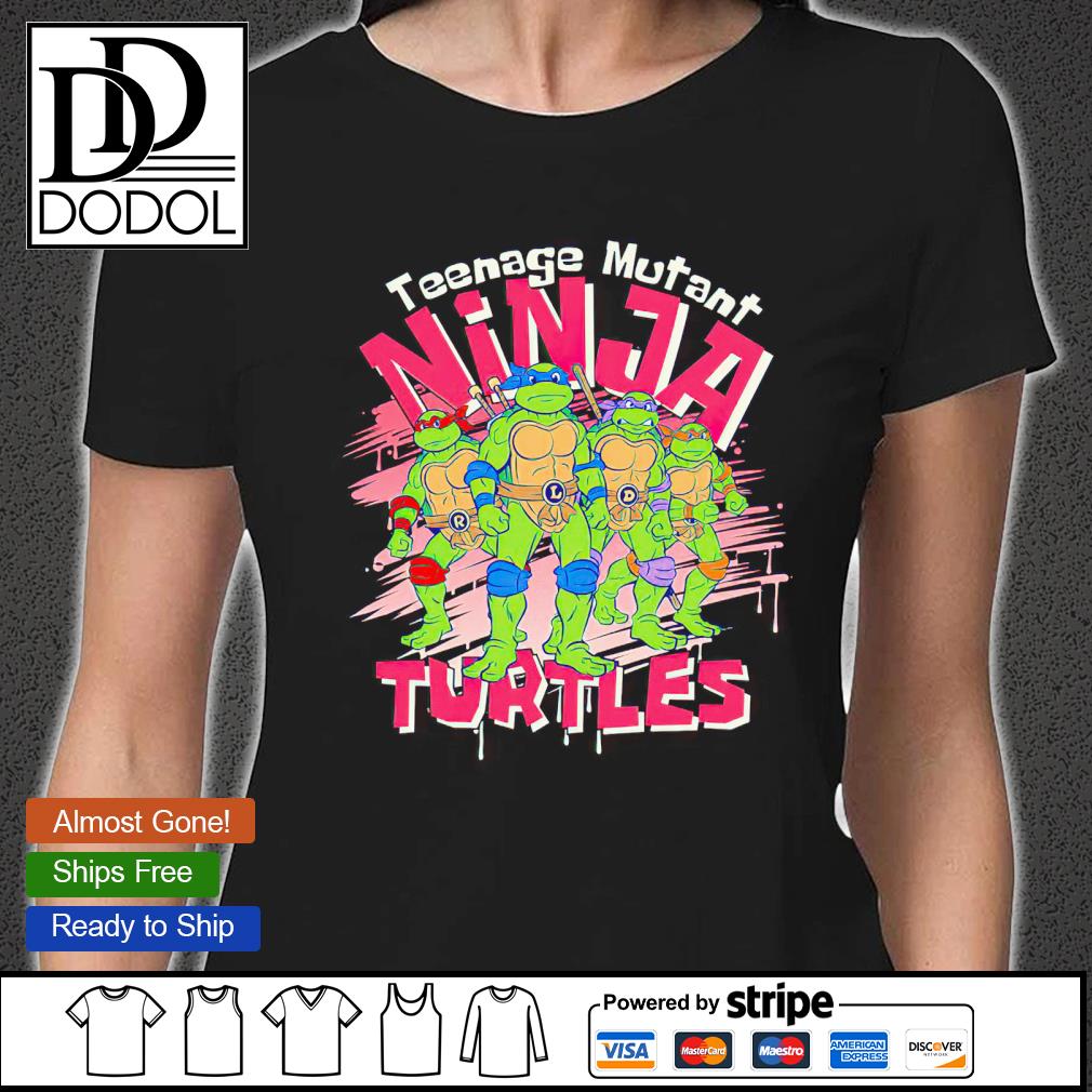 Teenage Mutant Ninja Turtles Group Womens T-Shirt