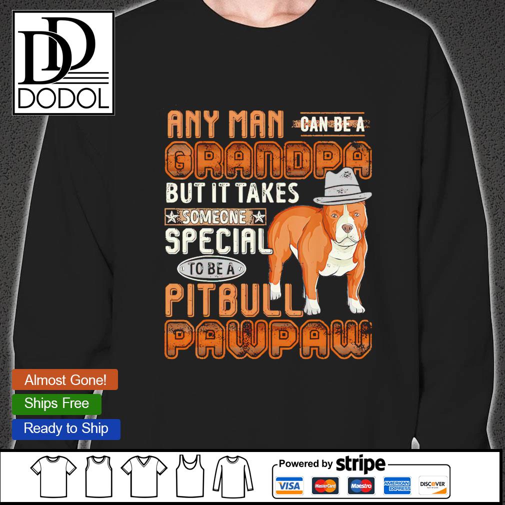 pitbull grandpa shirt