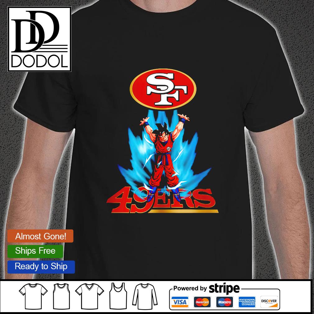 Son Goku San Francisco 49ers Shirt - High-Quality Printed Brand