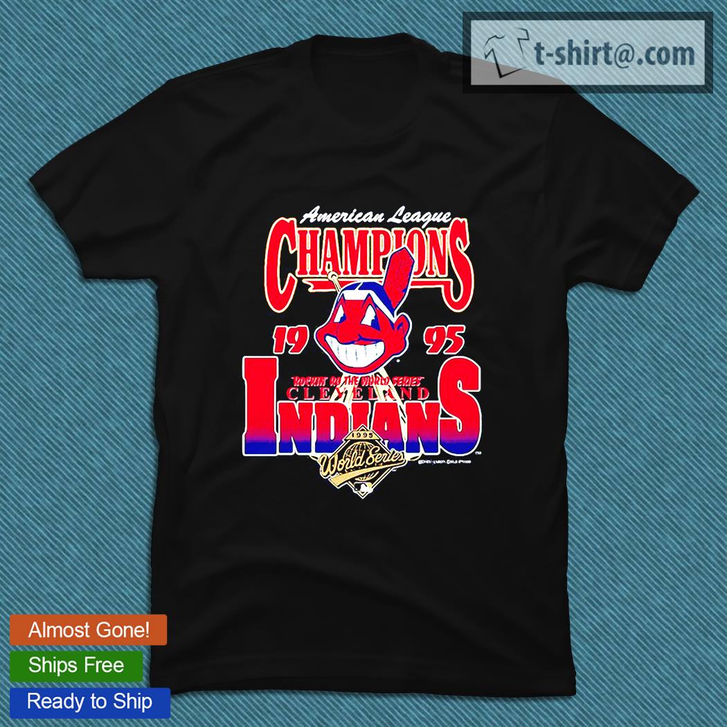 Chief Wahoo American league Champions 1995 Indians T-shirt, hoodie,  sweater, long sleeve and tank top