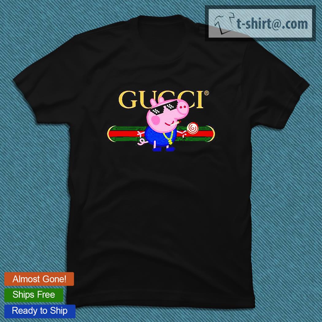 Peppa Pig Gucci T-shirt, hoodie, sweater, long and tank top