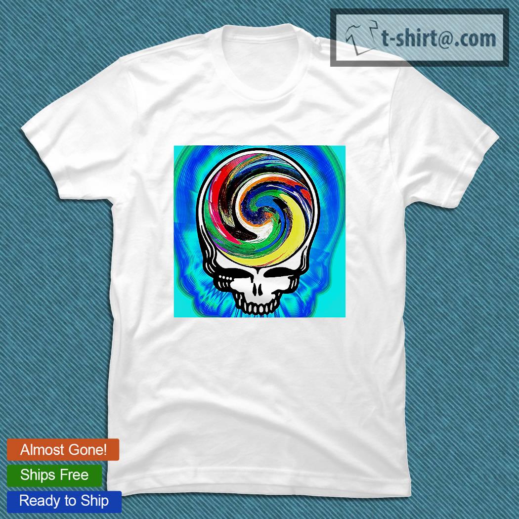 Steal Your Face - Grateful Dead Records label effects shirt