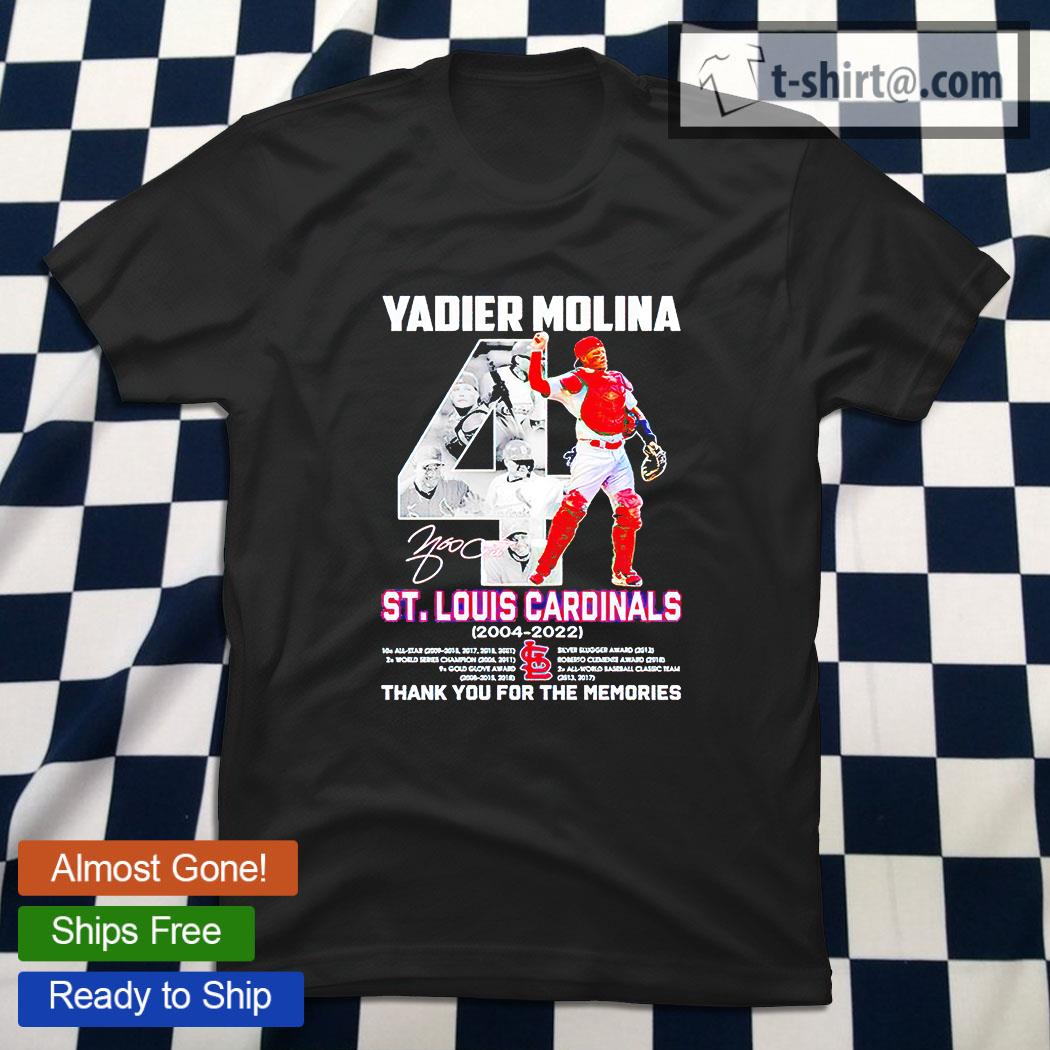 Official Yadier Molina Jersey, Yadier Molina Shirts, Baseball Apparel,  Yadier Molina Gear