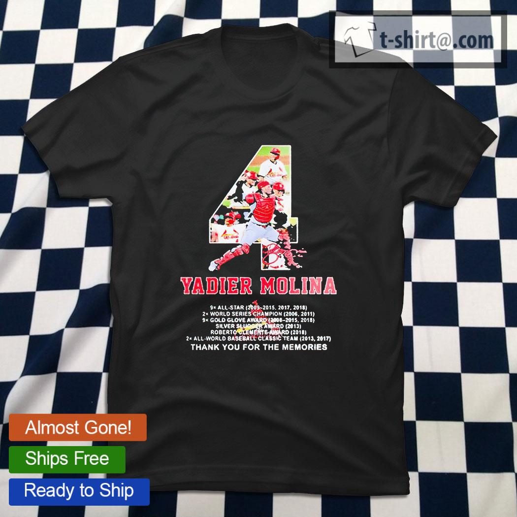 Yadier Molina T-Shirts & Hoodies, St. Louis Baseball