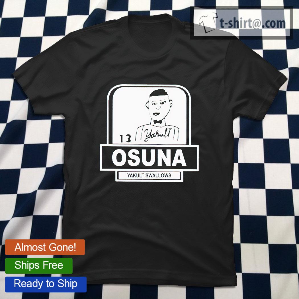 jose osuna 13 osuna yakult swallows shirt, Custom prints store