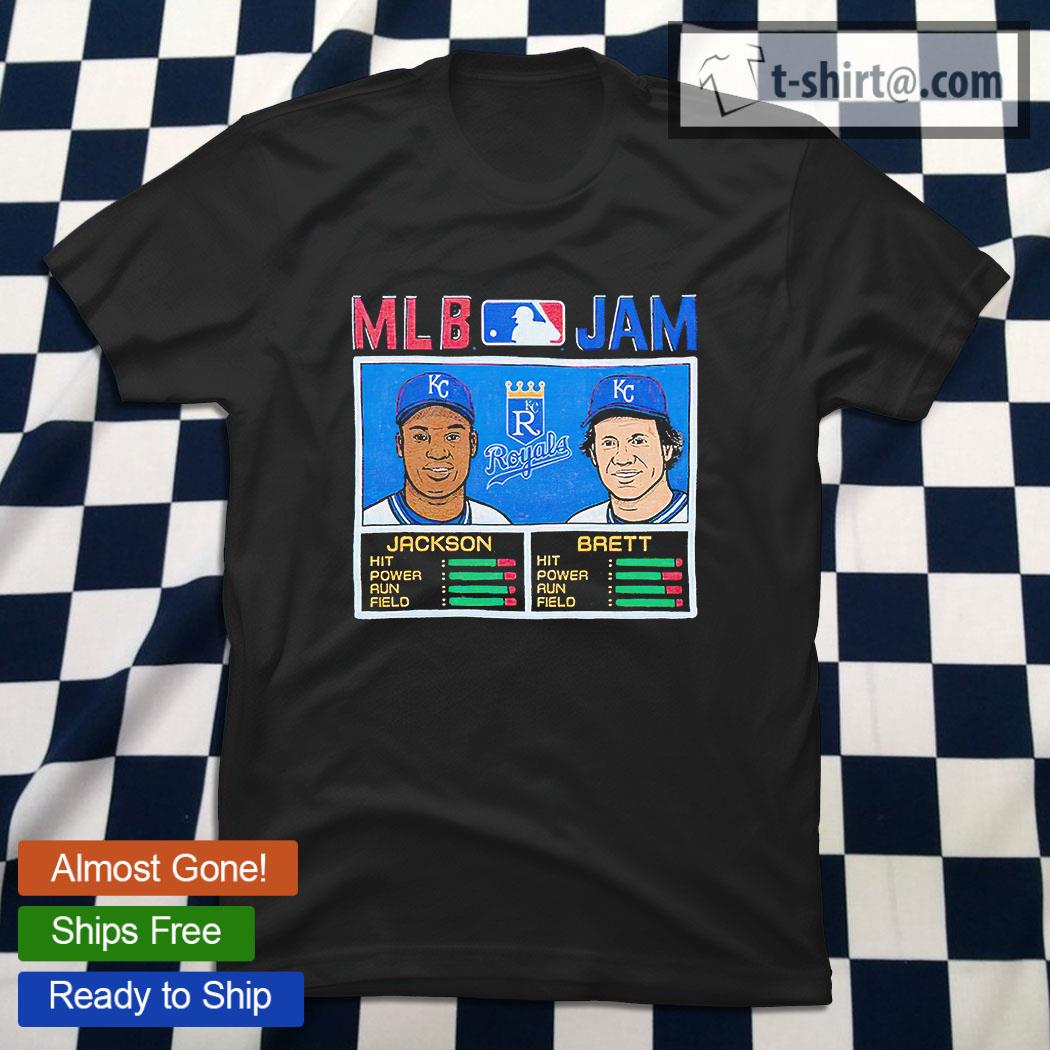 Official Mlb Jam Royals Jackson and Brett shirt, hoodie, sweater