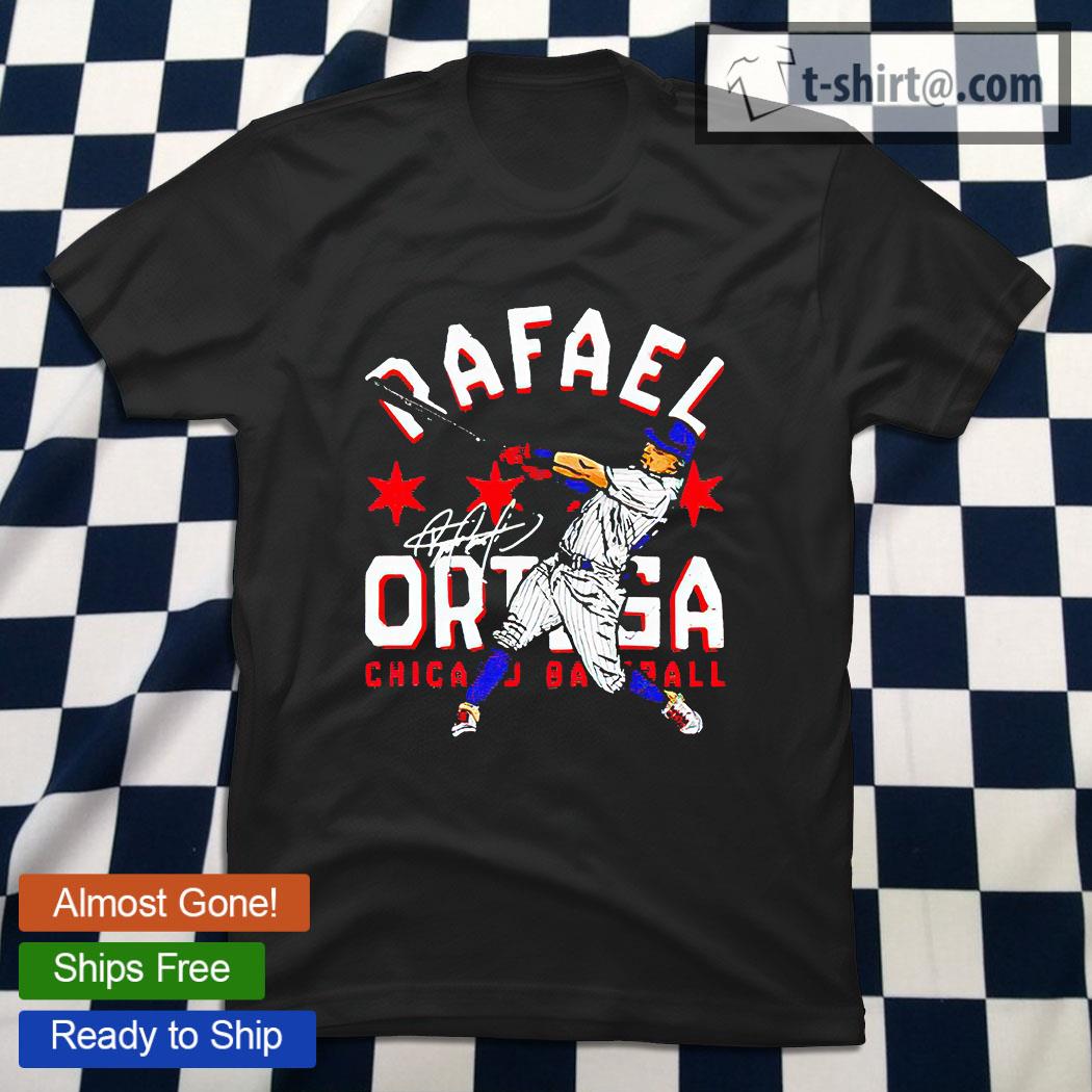 Rafael Hot Sauce Ortega Shirt + Hoodie - Chicago Cubs - MLBPA