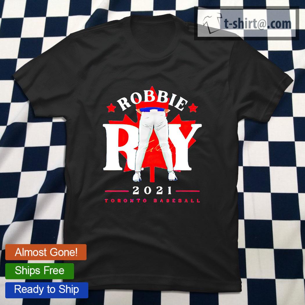 Toronto Blue Jays Robbie Ray tight pants leaf signature T-shirt