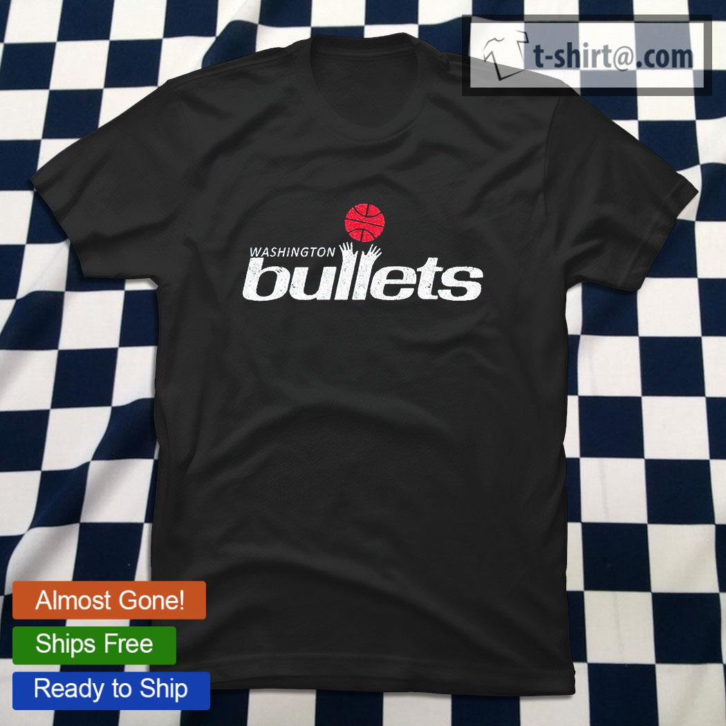 washington bullets t shirt