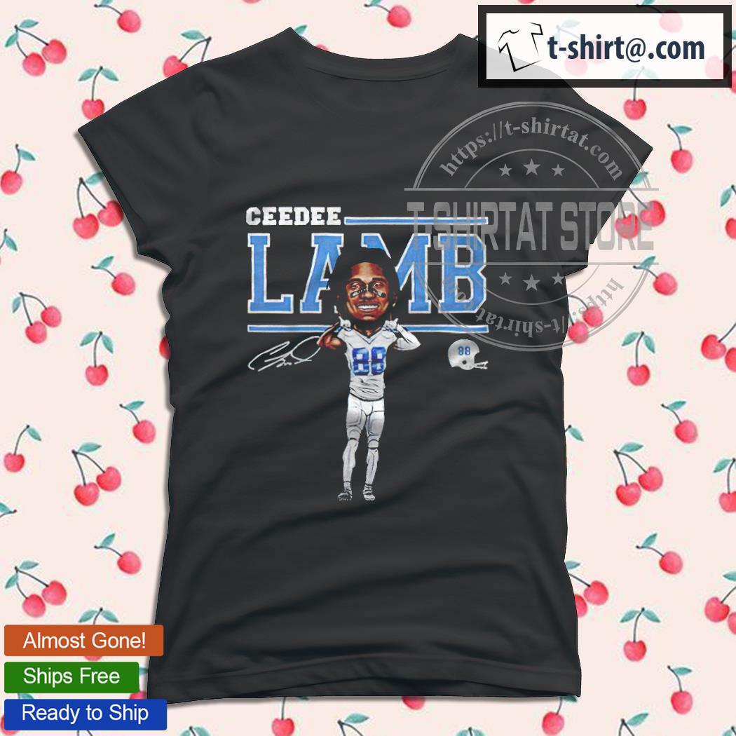 Official ceeDee Lamb Dallas Cowboys vintage signature shirt, hoodie,  sweater, long sleeve and tank top