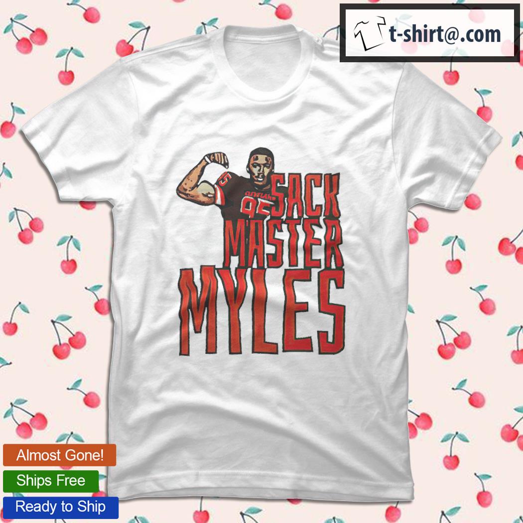 Sack Master Myles Garrett shirt, hoodie, sweater and v-neck t-shirt