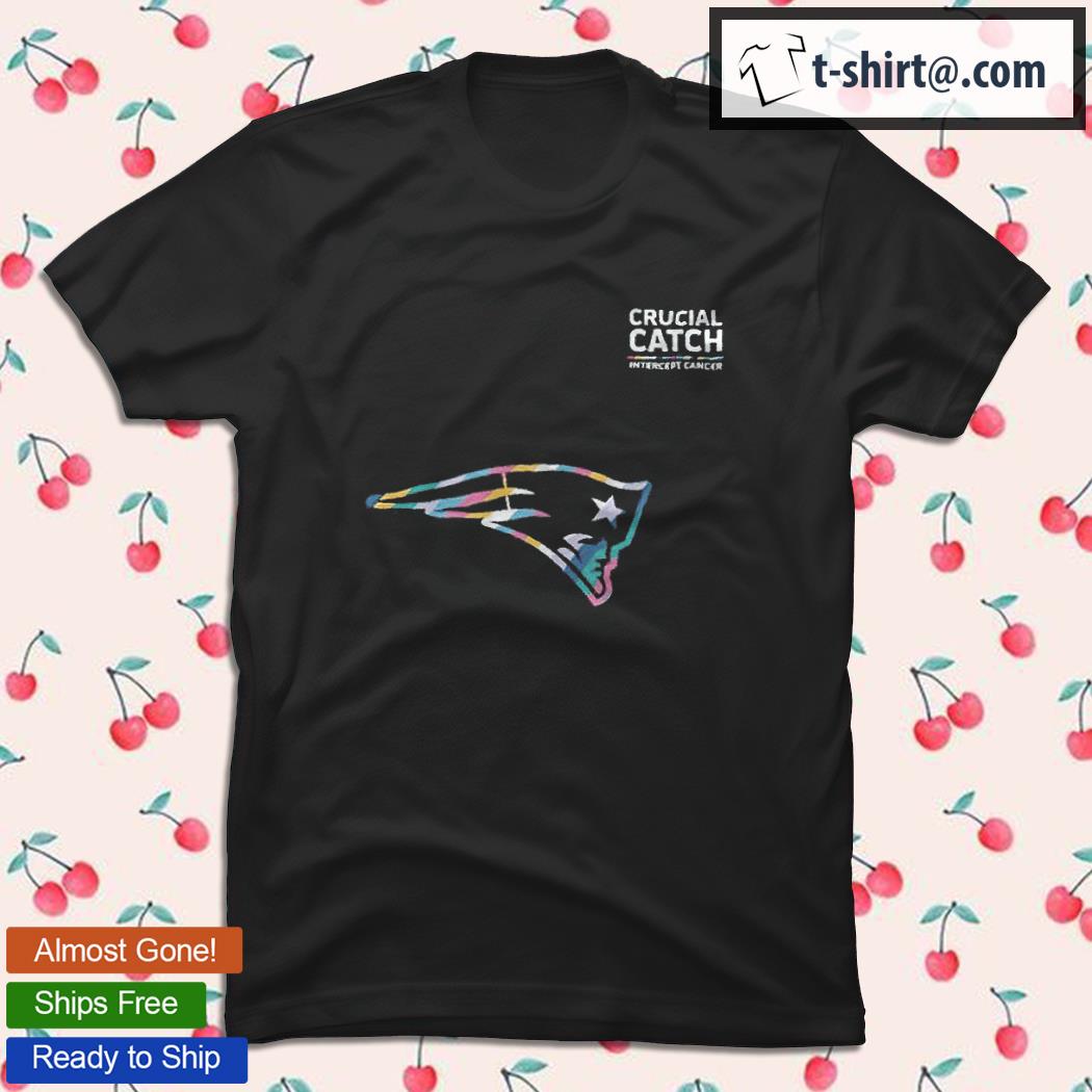 New England Patriots football team crucial catch intercept cancer T-shirt,  hoodie, sweater, long sleeve and tank top