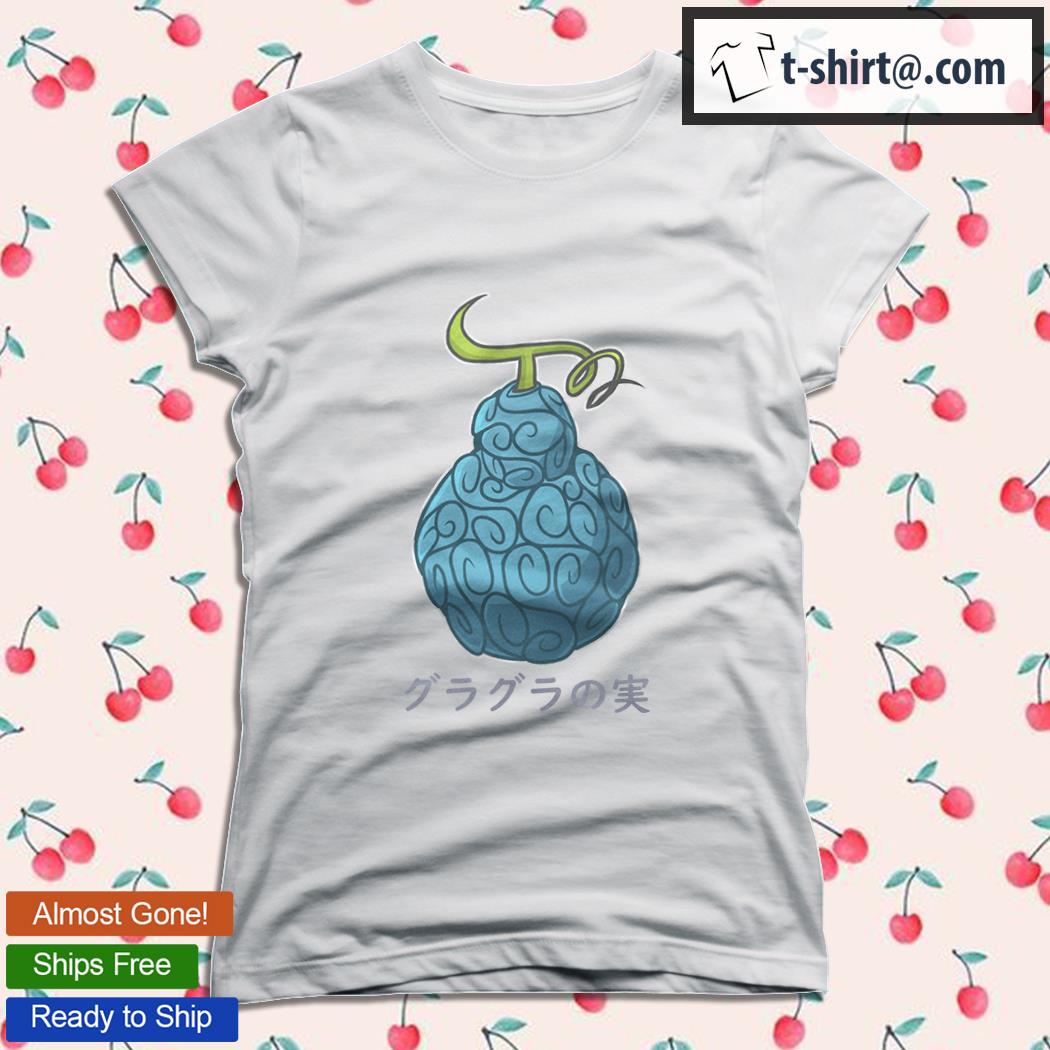 Gura Gura No Mi Devil Fruit T Shirt Cotton Men Women Diy Print