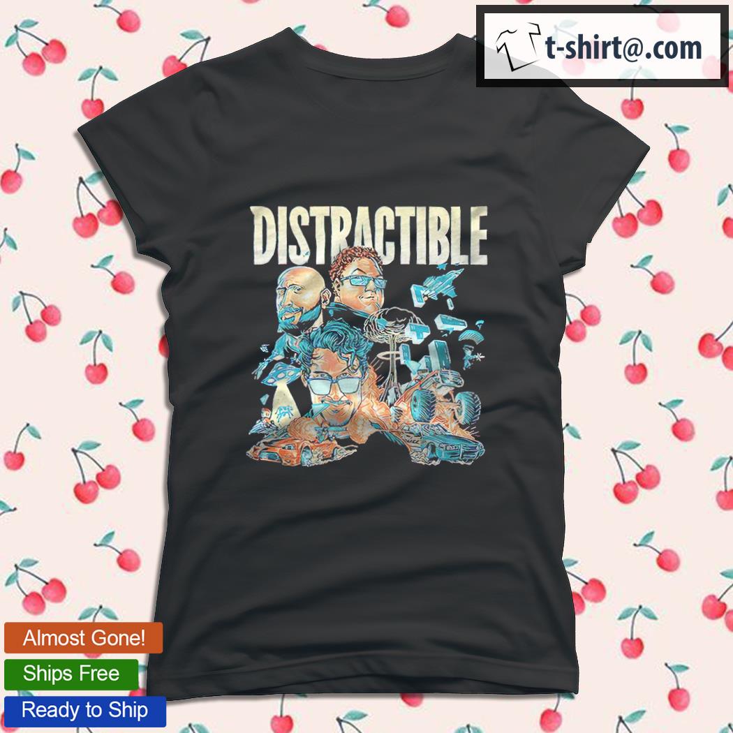 Official Distractible Podcast Series 2021 Shirt, hoodie, sweater, long  sleeve and tank top