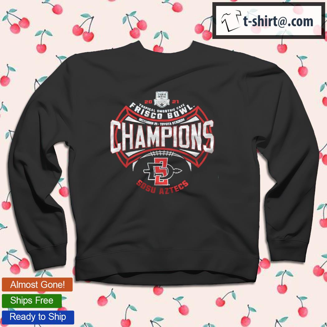 Frisco Bowl Champions 2021 SDSU Aztecs football logo T-shirt, hoodie,  sweater, long sleeve and tank top