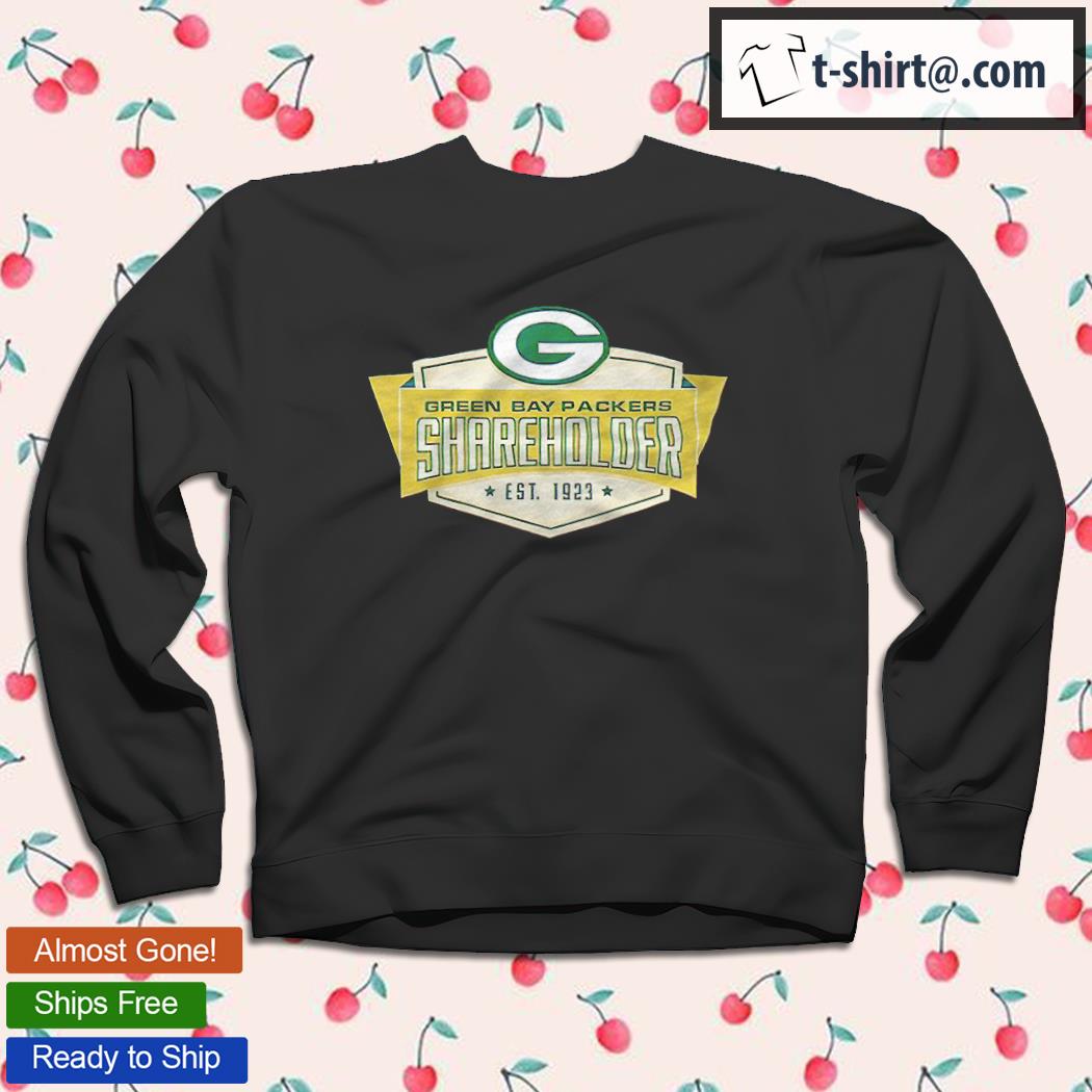 Green Bay Packers Shareholders est 1923 retro logo Men's shirt