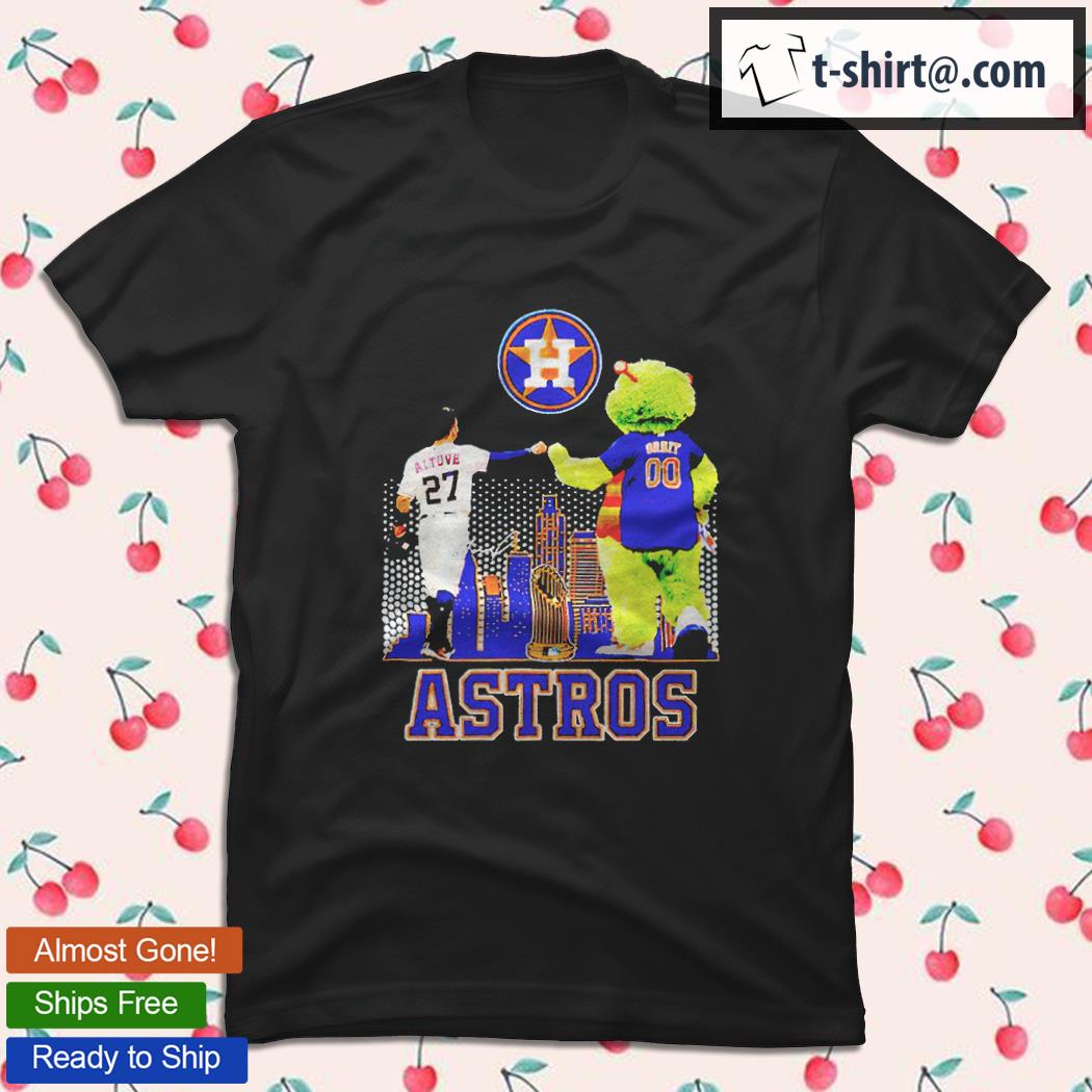 Houston Astros José Altuve and Orbit signature shirt - Kingteeshop