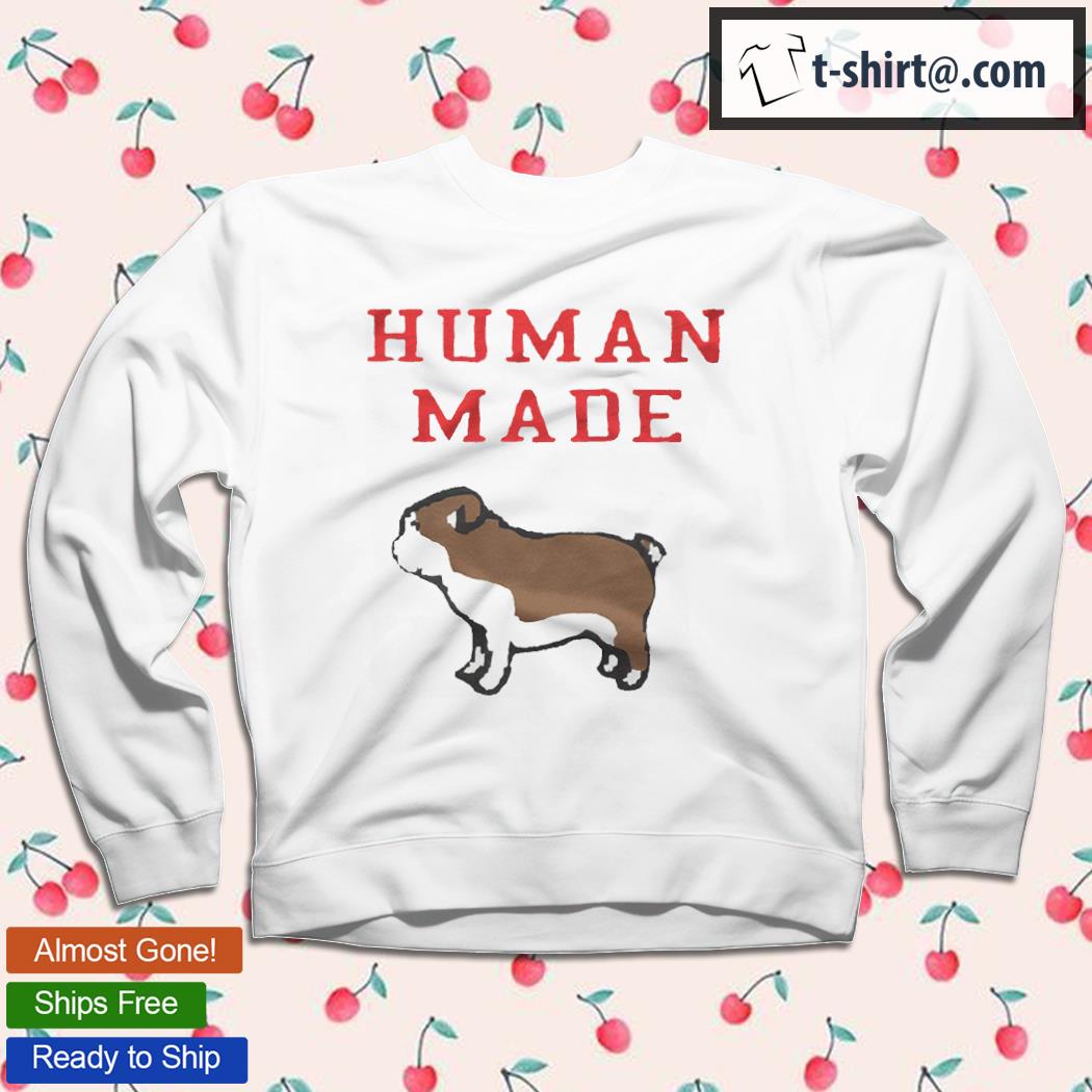 Human made dog funny T-shirt, hoodie, sweater, long sleeve and