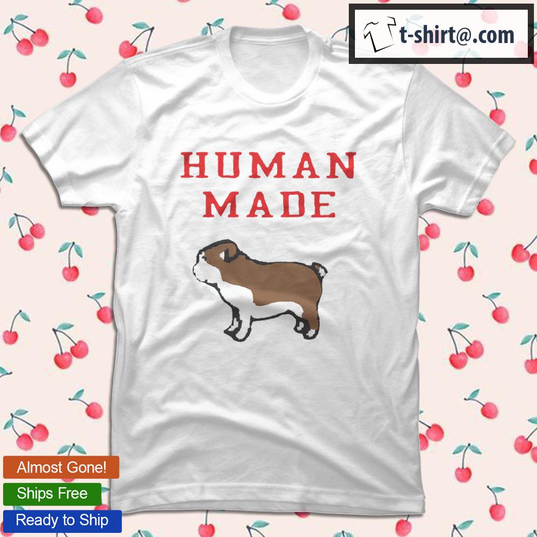 Human made dog funny T-shirt, hoodie, sweater, long sleeve and