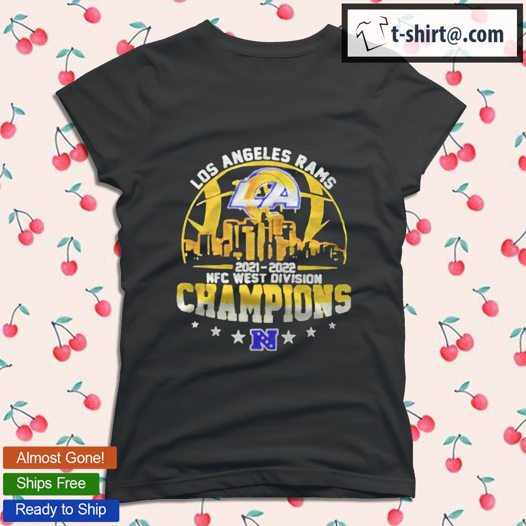 Los Angeles Rams 2021 2022 NFC West Division Champions Shirt