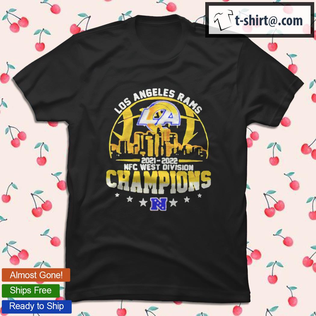 Los Angeles Rams 2021-2022 Nfc West Division Champions T-shirt