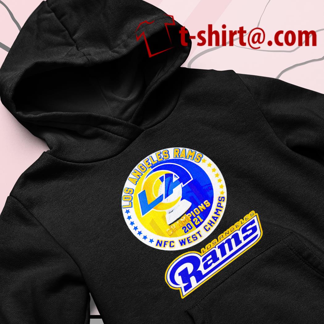 Los Angeles Rams NFC West Champions 2021 T-Shirt, hoodie, sweater, long  sleeve and tank top