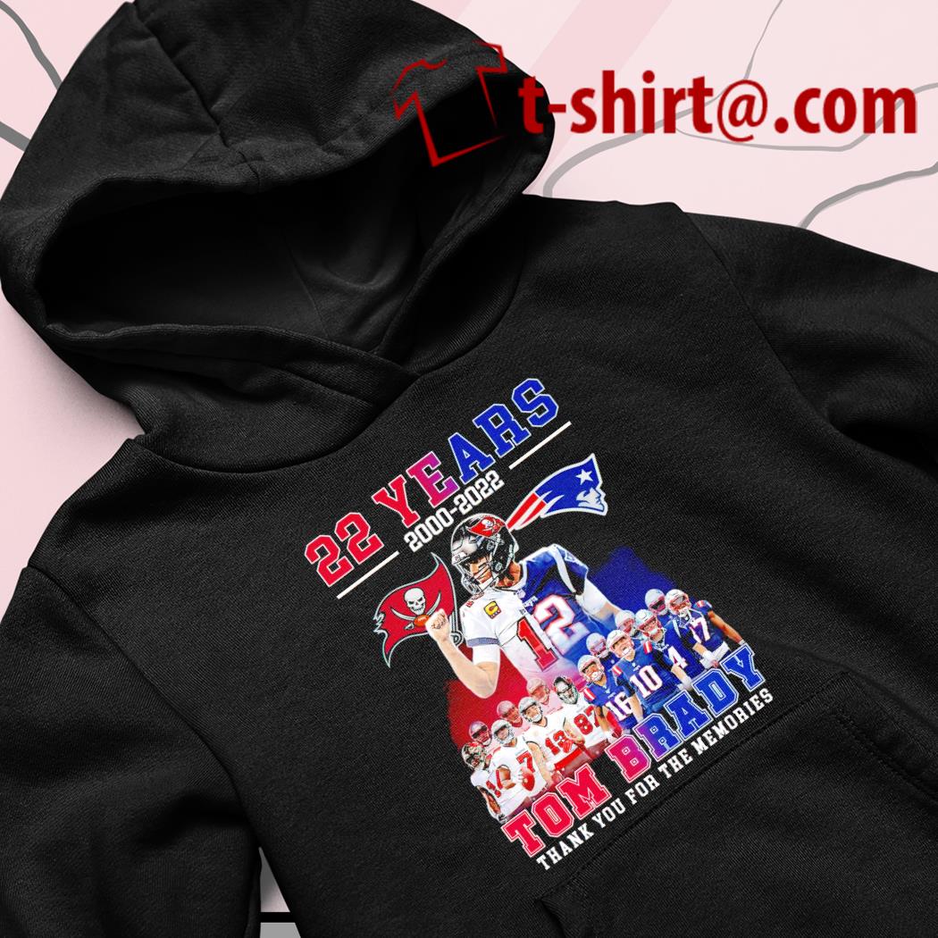 Tom Brady thank you for the memories Shirts, hoodie, sweater and long sleeve