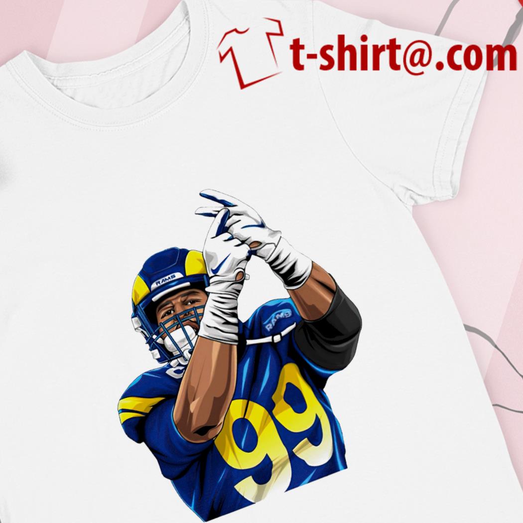 Aaron Donald cartoon 2022 T-shirt, hoodie, sweater, long sleeve