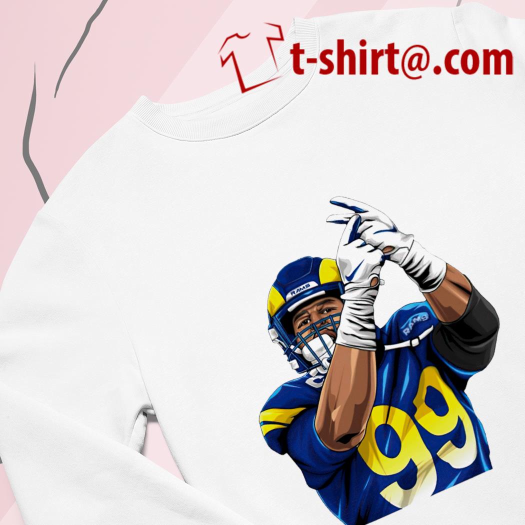 Aaron Donald cartoon 2022 T-shirt, hoodie, sweater, long sleeve