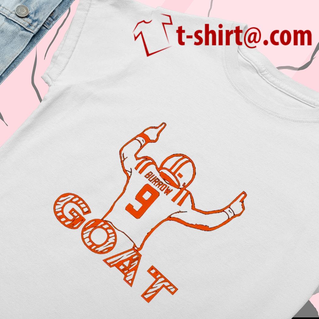 WEAREDAT Joe Burrow 'Goat #9' Unisex Tee (Bengals)