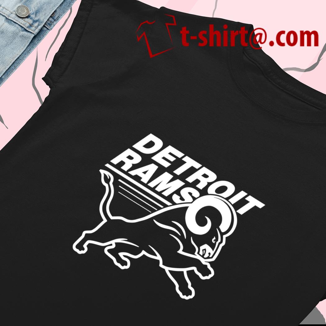 Detroit Rams Logo T-Shirt