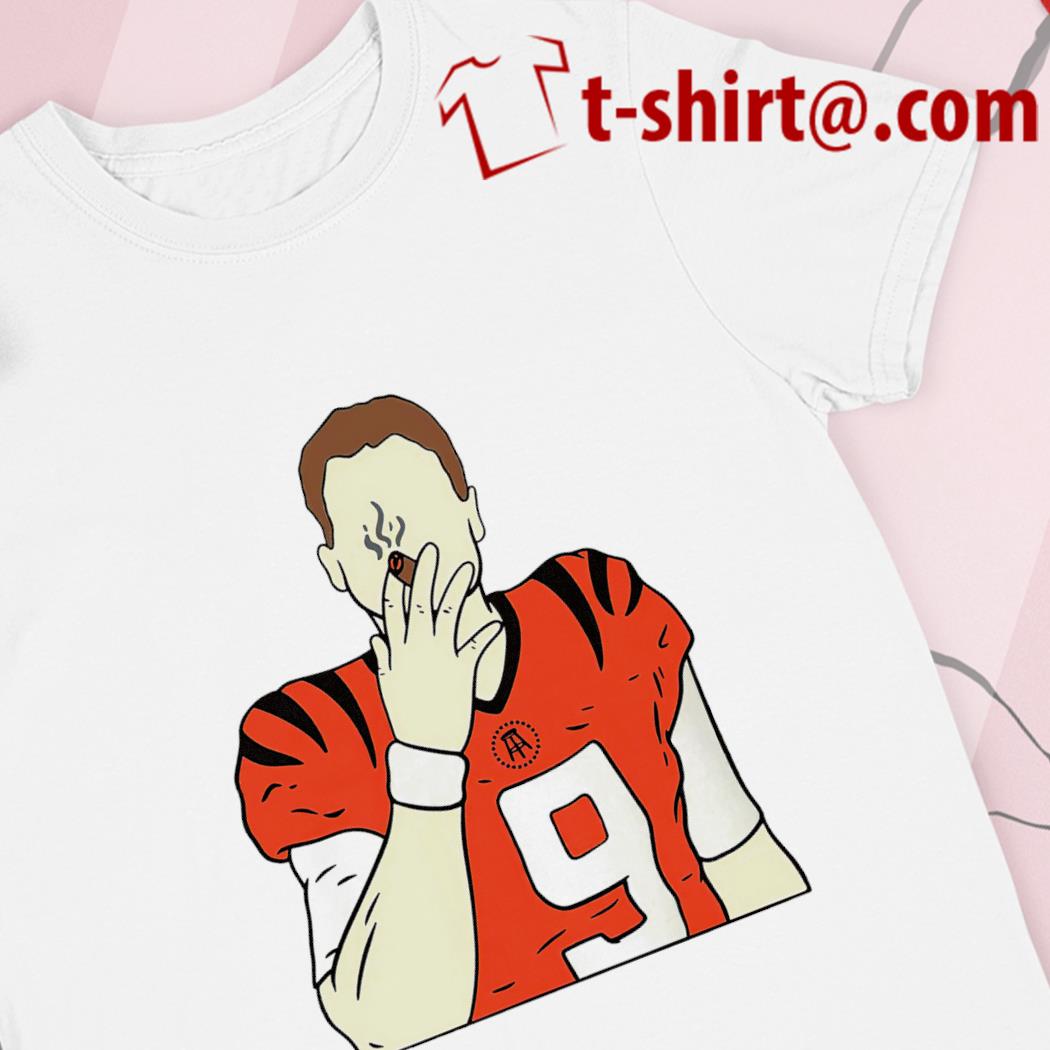 Joe Burrow Cincinnati Bengals cigar funny T-shirt, hoodie, sweater, long  sleeve and tank top