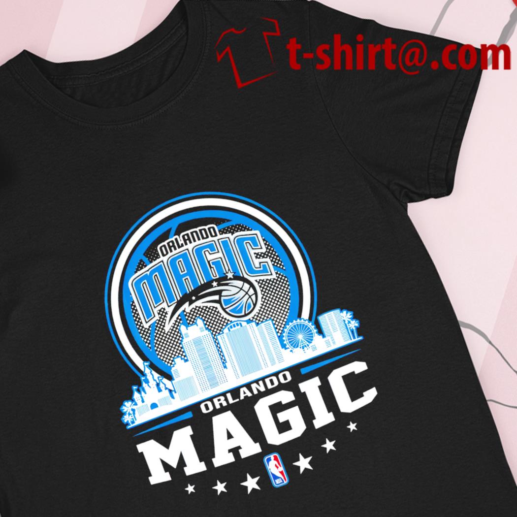 Orlando Magic City Skyline logo T-shirt, hoodie, sweater, long