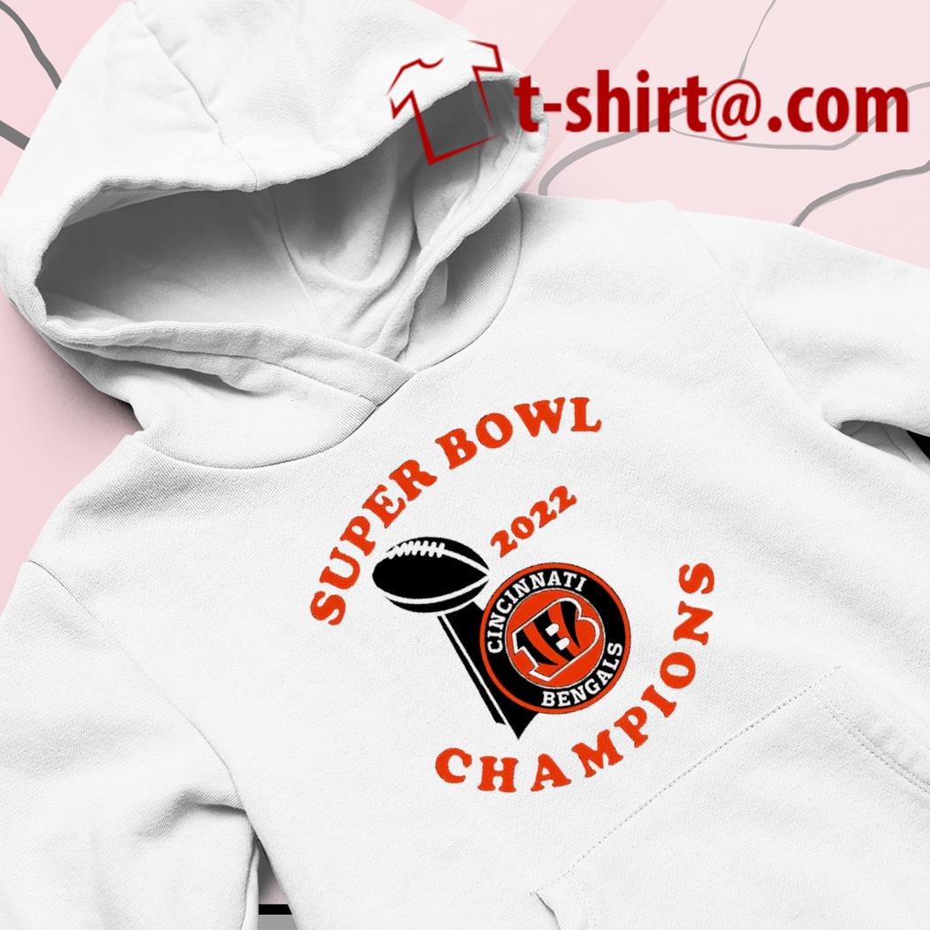 Super Bowl 2022 Cincinnati Bengals Champion logo T-shirt, hoodie, sweater,  long sleeve and tank top