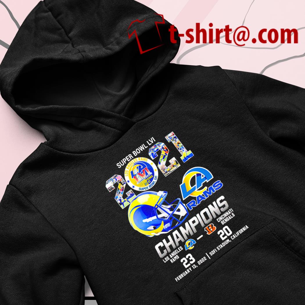 Cincinnati Bengals Vs Los Angeles Rams Champions 2022 Super Bowl LVI Shirt,  hoodie, sweater, long sleeve and tank top