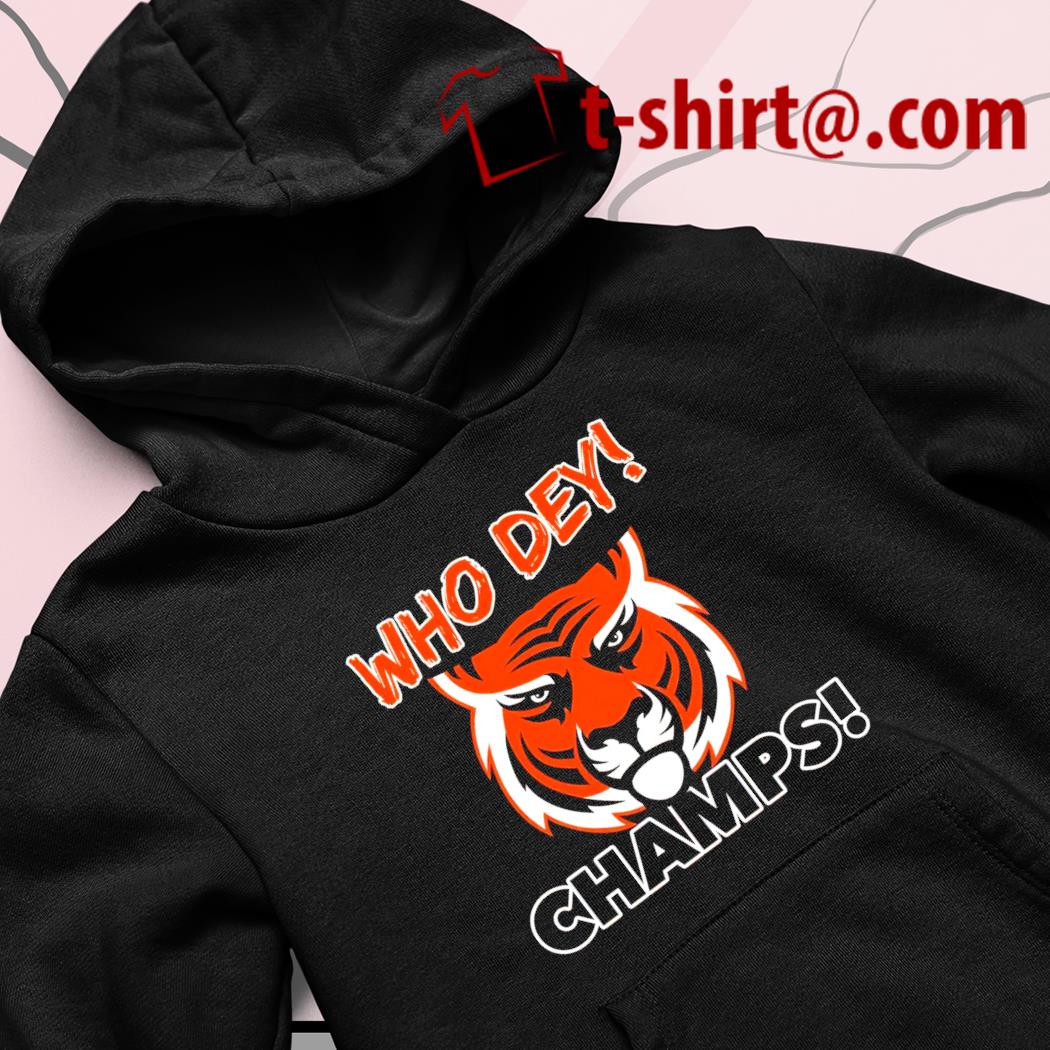 Official Who Dey Champs Cincinnati Bengals Shirt, hoodie, sweater