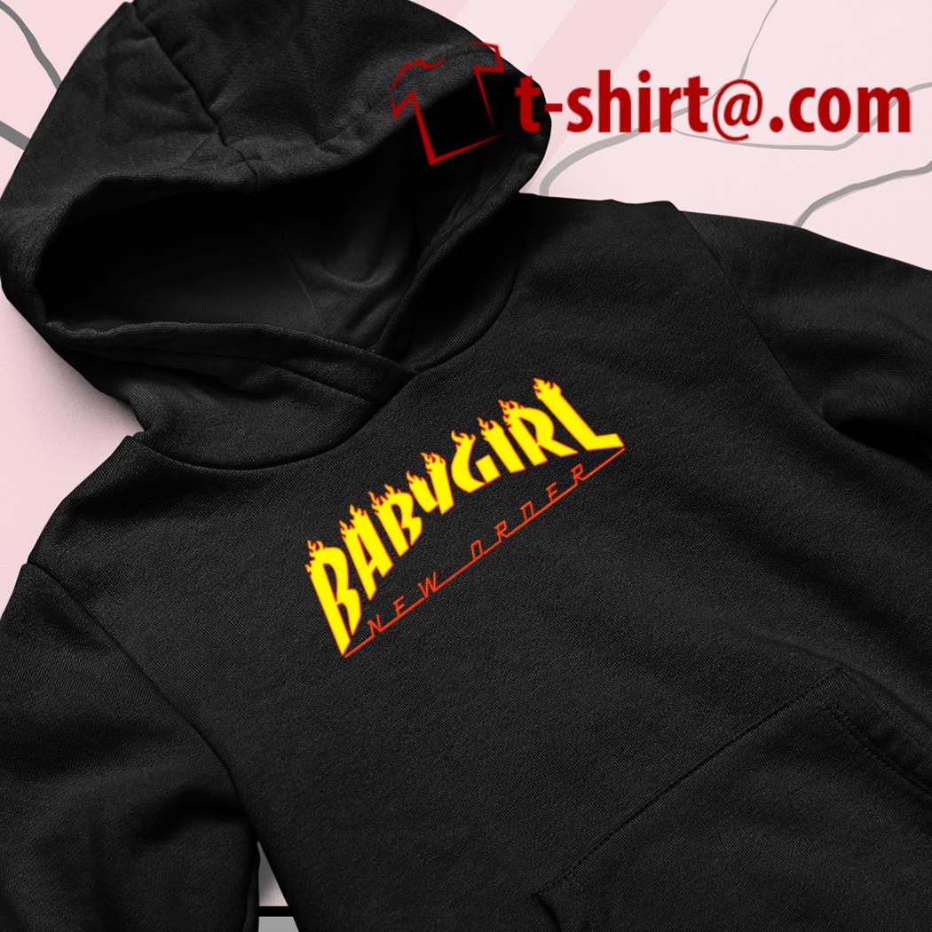 Baby girl thrasher online hoodie