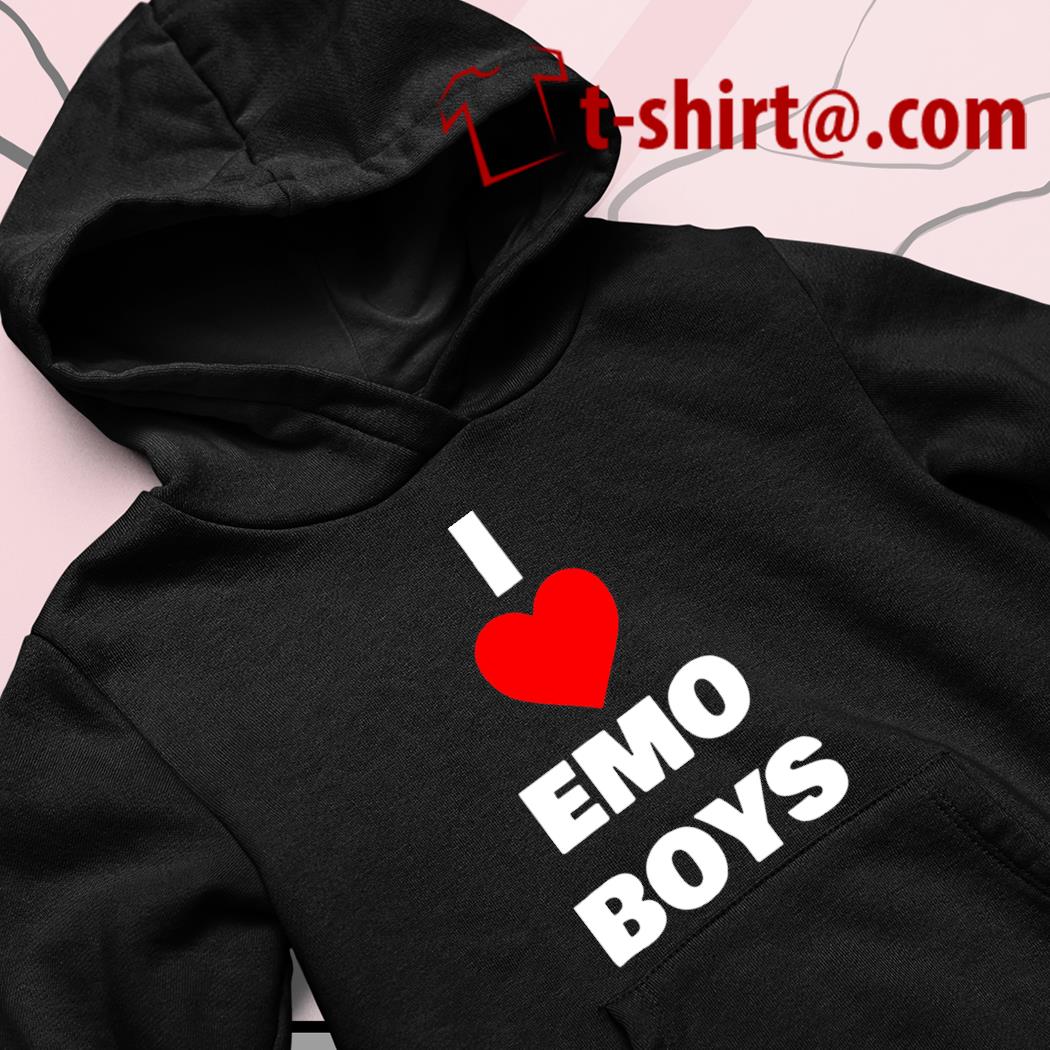 I love Emo boys T-shirt, hoodie, sweater, long sleeve and tank top