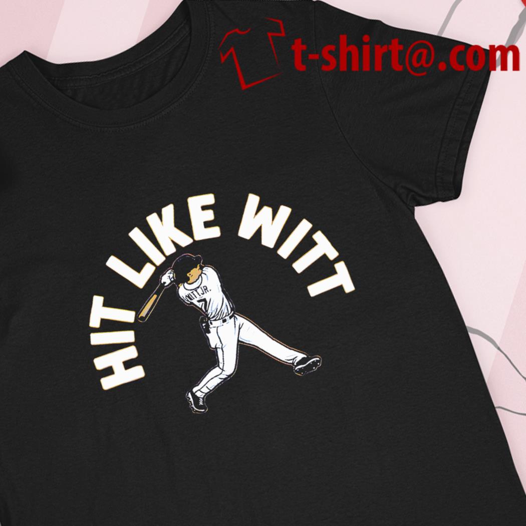 Bobby Witt Jr Hit Like Witt Baseball 2022 T-shirt, hoodie, sweater, long  sleeve and tank top