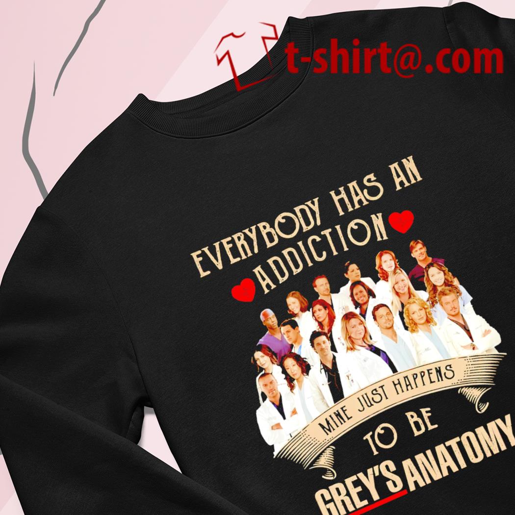 Addicted greys anatomy sweatshirt sale