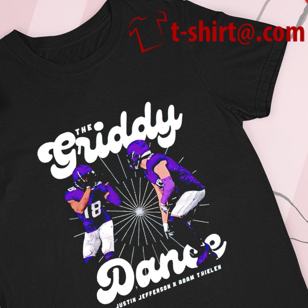 Justin Jefferson and Adam Thielen Minnesota Vikings The Griddy Dance 2022 T- shirt, hoodie, sweater, long sleeve and tank top