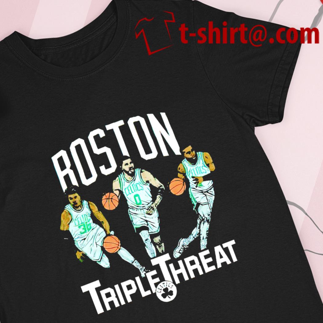 Jayson Tatum Jaylen Brown Marcus Smart tee Boston Celtics Star Players T  Shirt