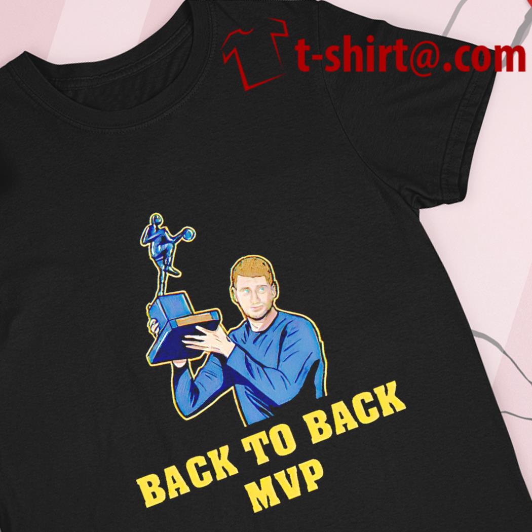 Nikola Jokic Back to Back MVP T-Shirt - REVER LAVIE