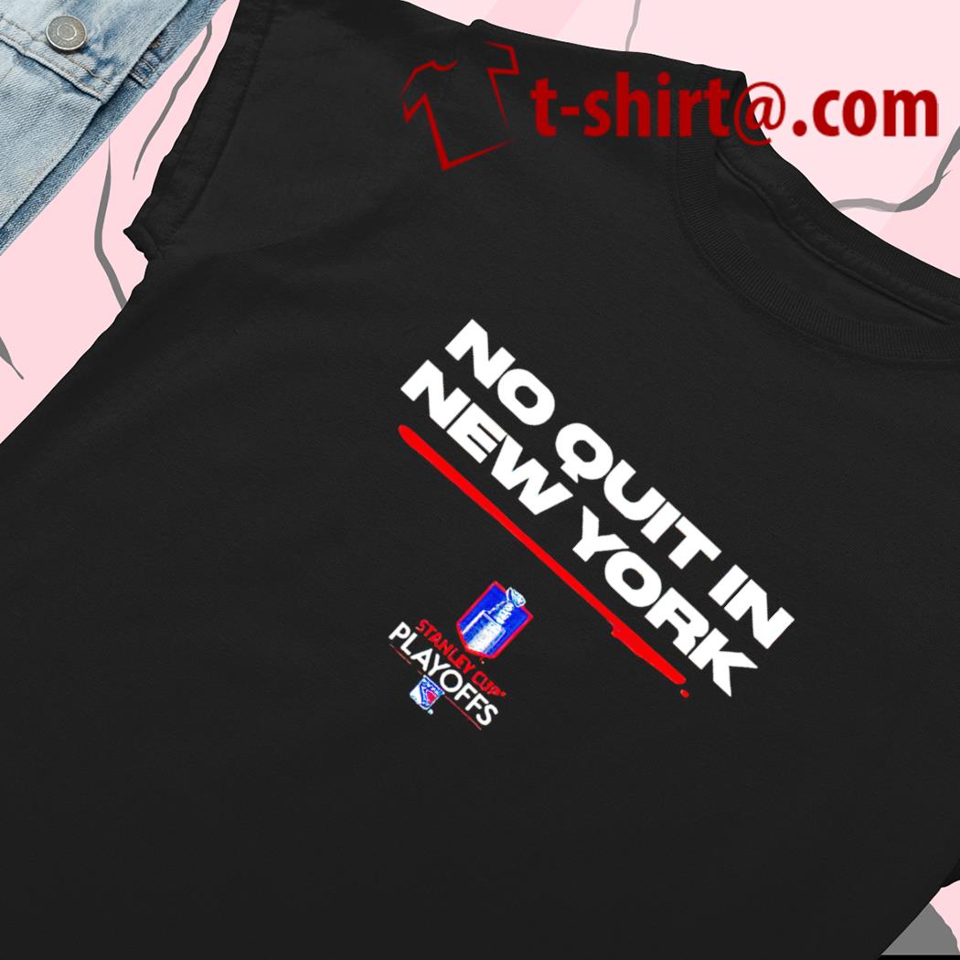 No Quit In New York 21-22 Rangers Playoff logo T-shirt, hoodie, sweater,  long sleeve and tank top