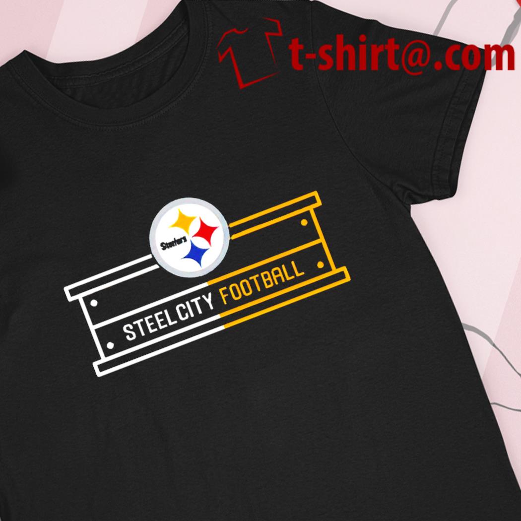 Pittsburgh Steelers Steel City Football logo 2022 T-shirt, hoodie, sweater,  long sleeve and tank top