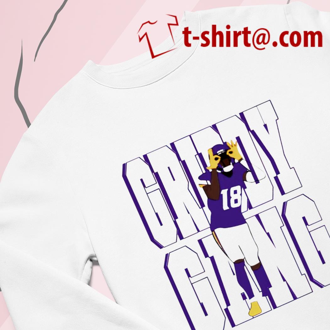 Justin Jefferson Griddy Minnesota Vikings Men's Shirt, hoodie, sweater,  long sleeve and tank top