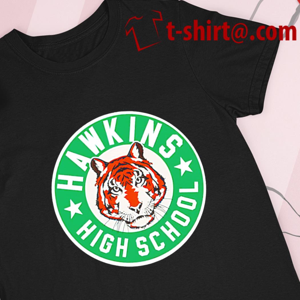 Hawkins High School logo T-shirt, hoodie, sweater, long sleeve and