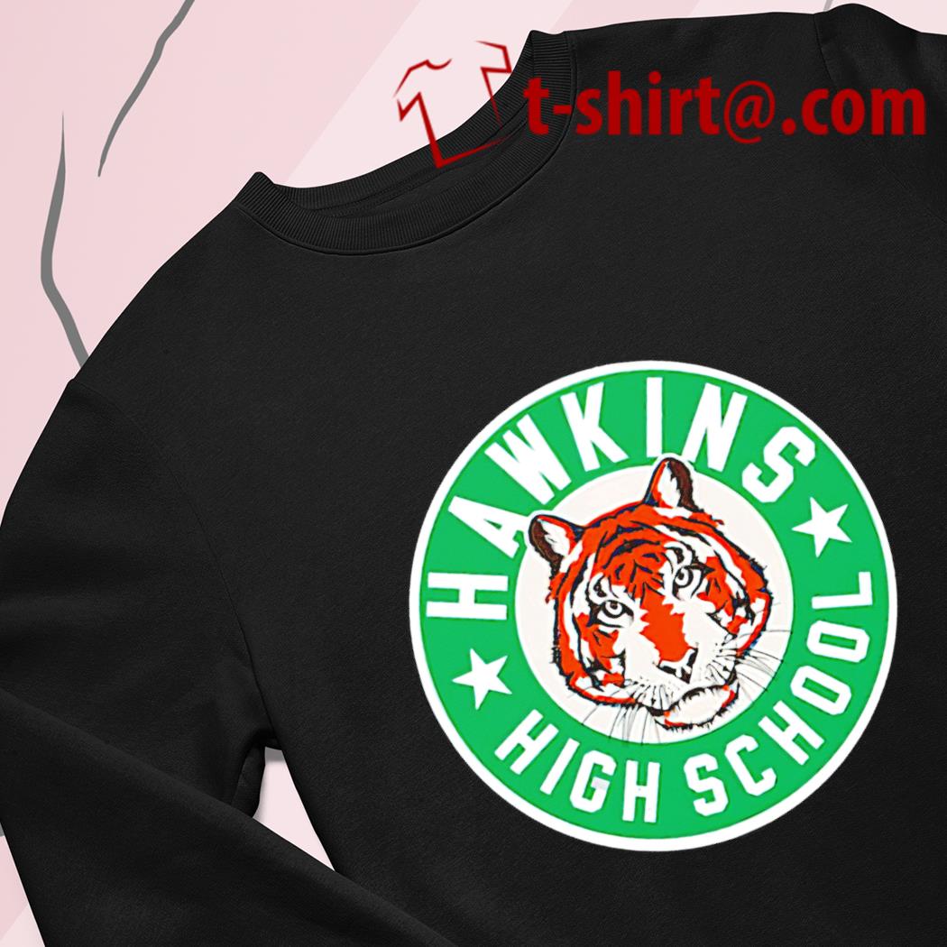 Hawkins High School Logo Shirt,Sweater, Hoodie, And Long Sleeved