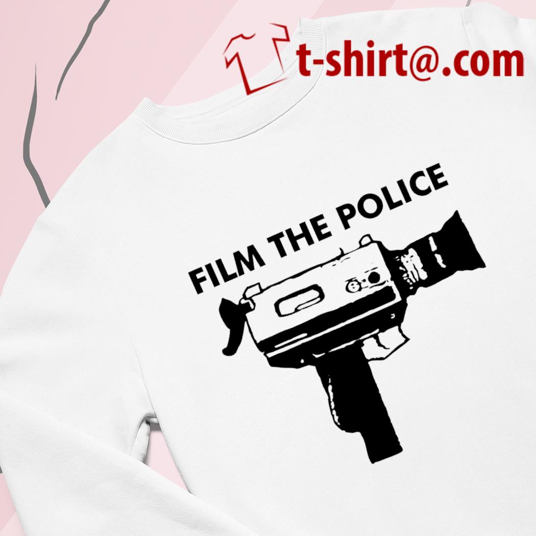 Movie Camera Film The Police funny T shirt hoodie sweater long