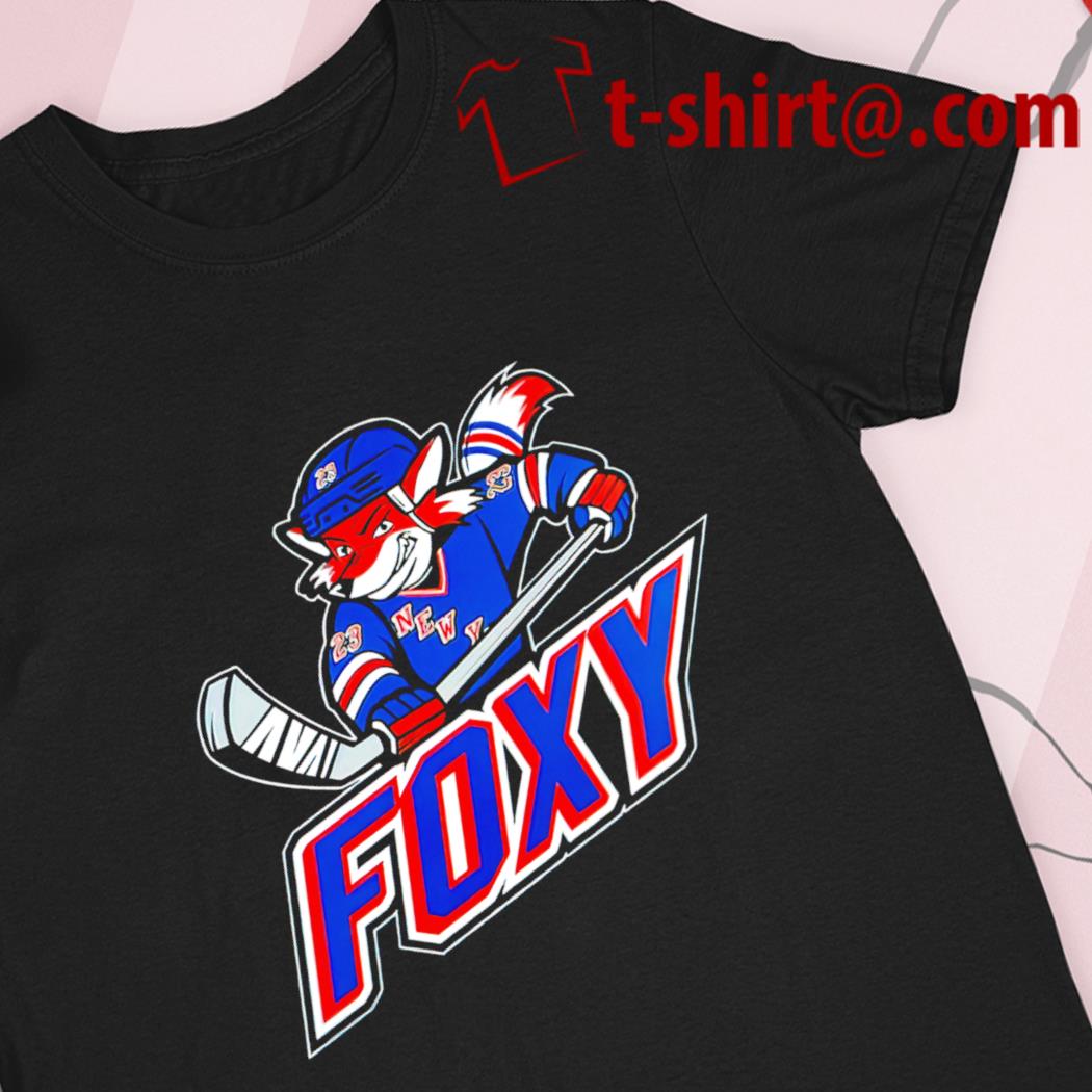 New York Rangers Foxy logo T-shirt, hoodie, sweater, long sleeve